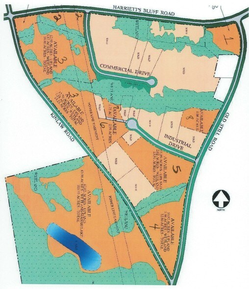 Harrietts Bluff Rd, Kingsland, GA à vendre - Photo principale - Image 1 de 1