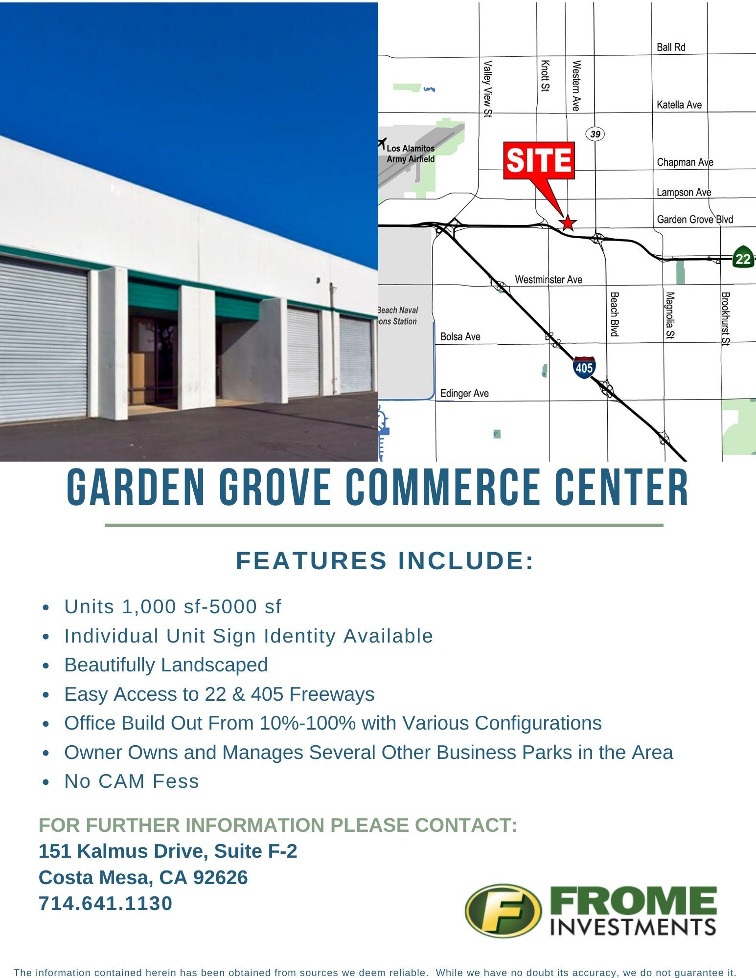 12781 Western Ave, Garden Grove, CA for lease Interior Photo- Image 1 of 5