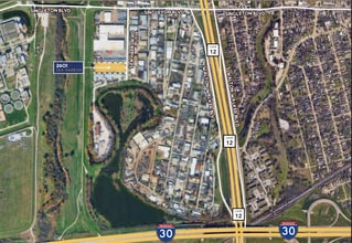 2829 Sea Harbor Rd, Dallas, TX - Aérien  Vue de la carte