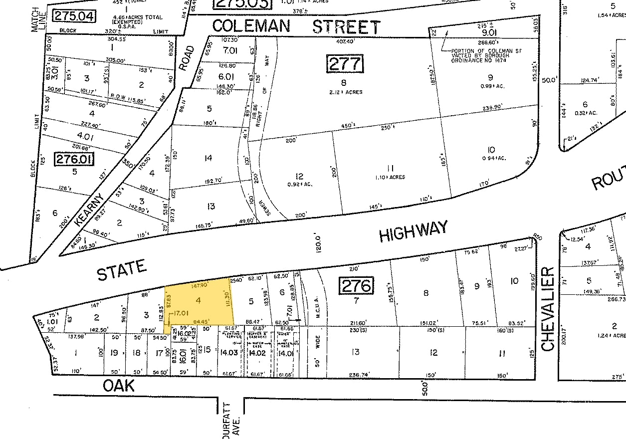 7050 Highway 35, South Amboy, NJ for lease Plat Map- Image 1 of 35