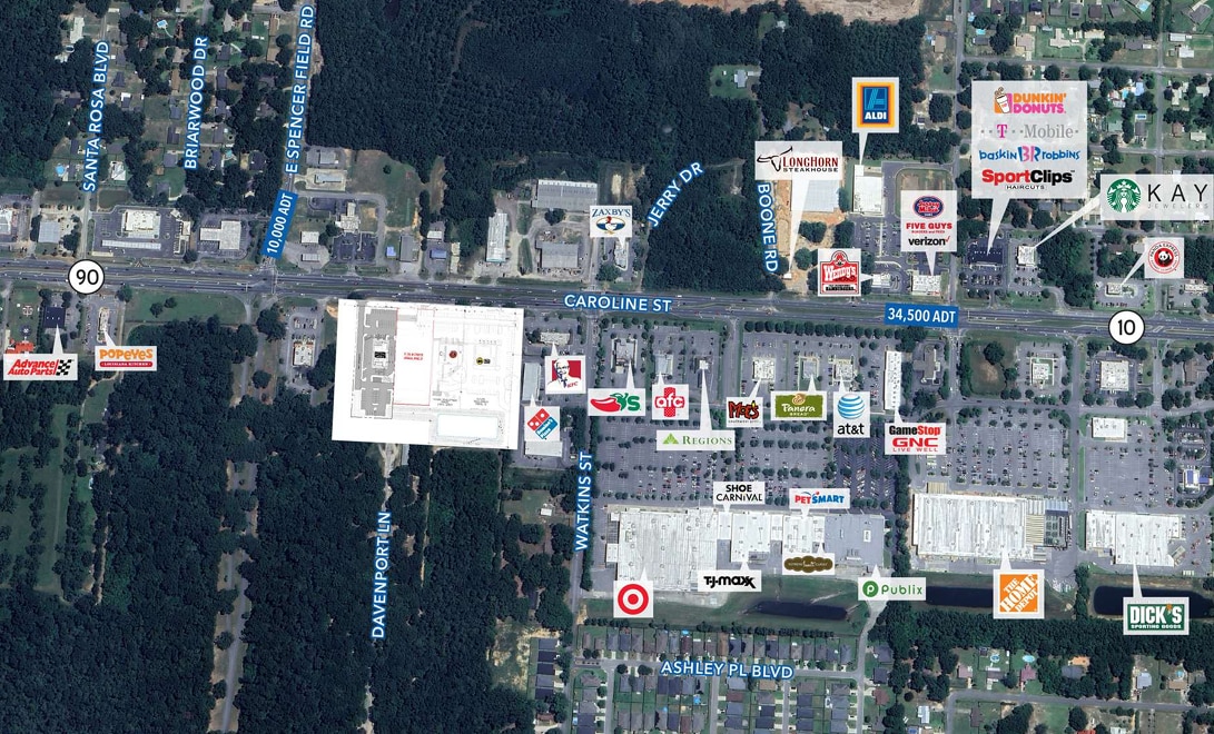 4641 U.S. 90 Hwy, Pace, FL for lease Primary Photo- Image 1 of 2