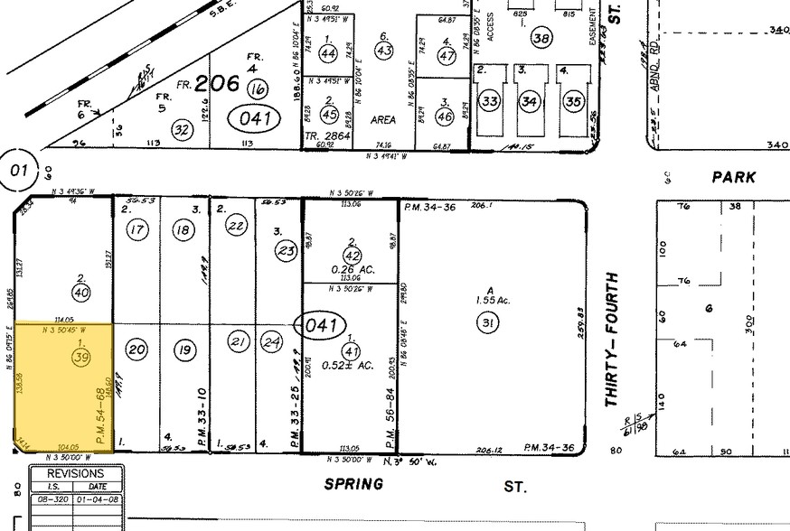 3548 Spring St, Paso Robles, CA à vendre - Plan cadastral - Image 3 de 17