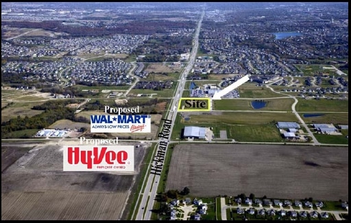 1320-1378 Hickman Rd, Waukee, IA for lease - Aerial - Image 2 of 7