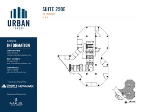 222 W Las Colinas Blvd, Irving, TX à louer Plan d’étage- Image 1 de 1