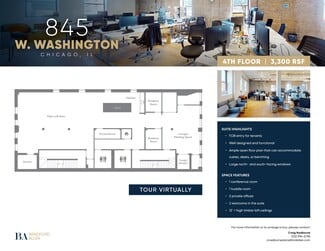 More details for 845 W Washington Blvd, Chicago, IL - Office for Lease