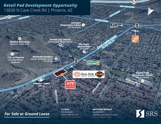 Plus de détails pour 13830 N Cave Creek Rd, Phoenix, AZ - Terrain à vendre