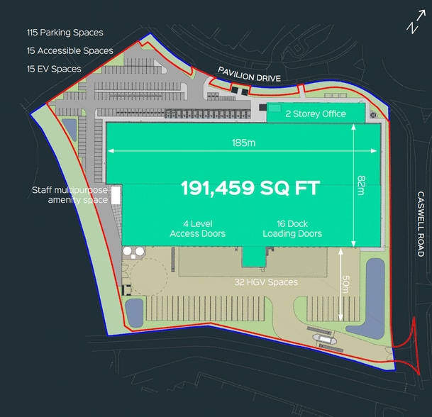 100 Pavilion Dr, Northampton for lease - Building Photo - Image 2 of 2