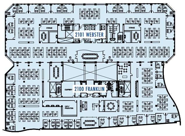 2101 Webster St, Oakland, CA for lease Floor Plan- Image 1 of 1