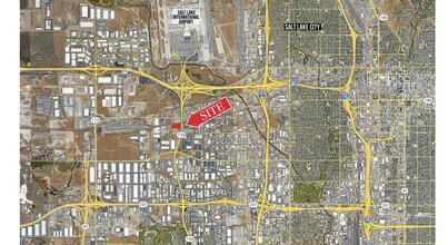 815 S 4190 W, Salt Lake City, UT - AERIAL  map view