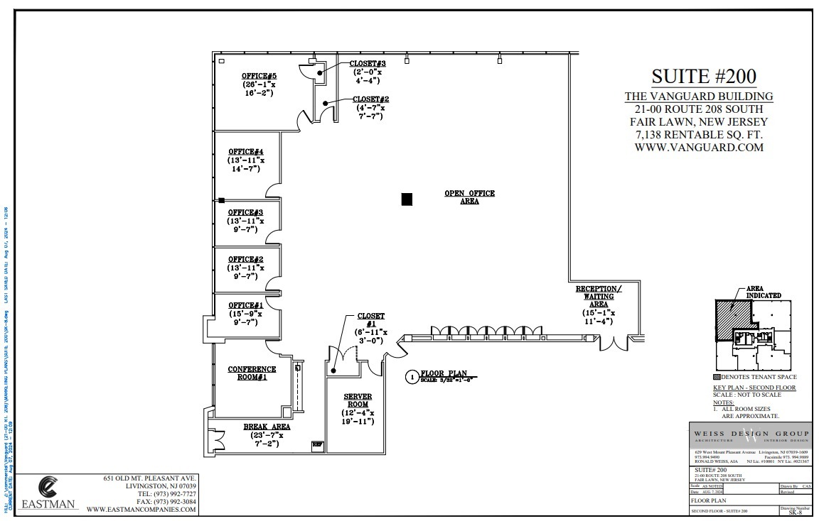 21-00 State Route 208, Fair Lawn, NJ for lease Floor Plan- Image 1 of 1