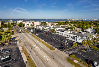 2923 W Bay Dr, Belleair Bluffs, FL - aerial  map view