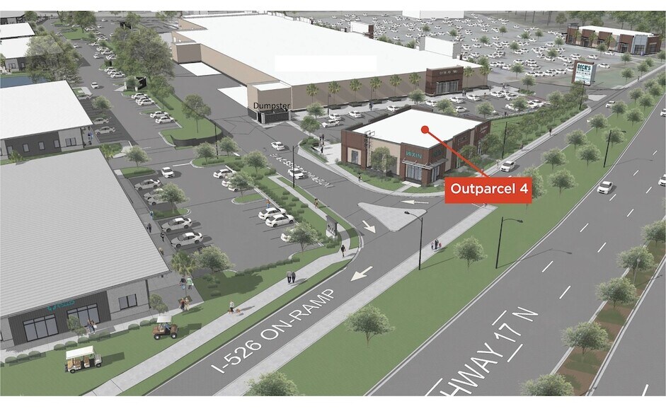 Johnnie Dodds Boulevard, Mount Pleasant, SC à louer - Photo du bâtiment - Image 2 de 3