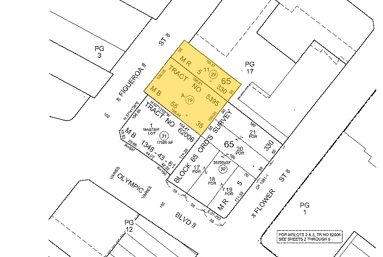 940 S Figueroa St, Los Angeles, CA à vendre - Plan cadastral - Image 2 de 4