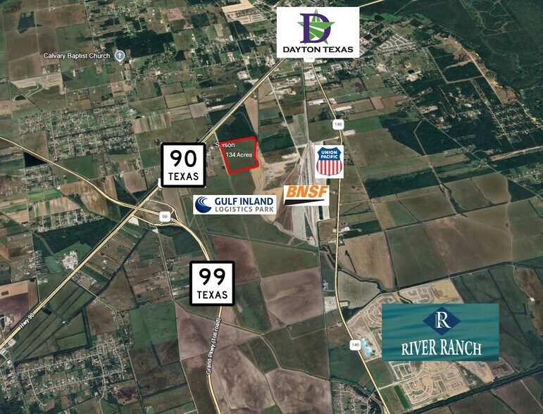 County Road 494, Dayton, TX à vendre - Aérien - Image 3 de 8