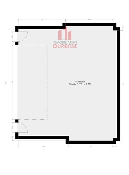 Commerce de détail dans Ourense, Orense à vendre - Plan d’étage - Image 3 de 4