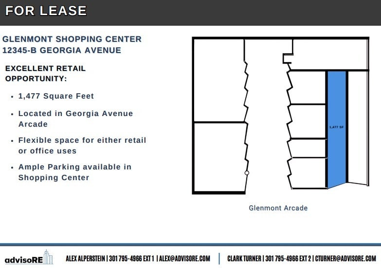 12331-12391 Georgia Ave, Silver Spring, MD for lease Floor Plan- Image 1 of 1