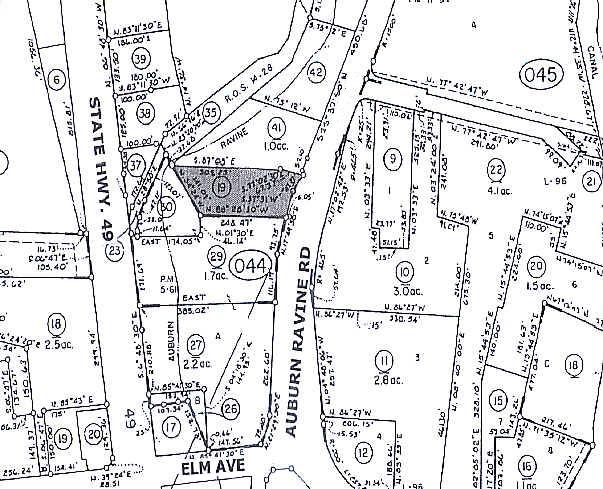 251 Auburn Ravine Rd, Auburn, CA à vendre Plan cadastral- Image 1 de 1