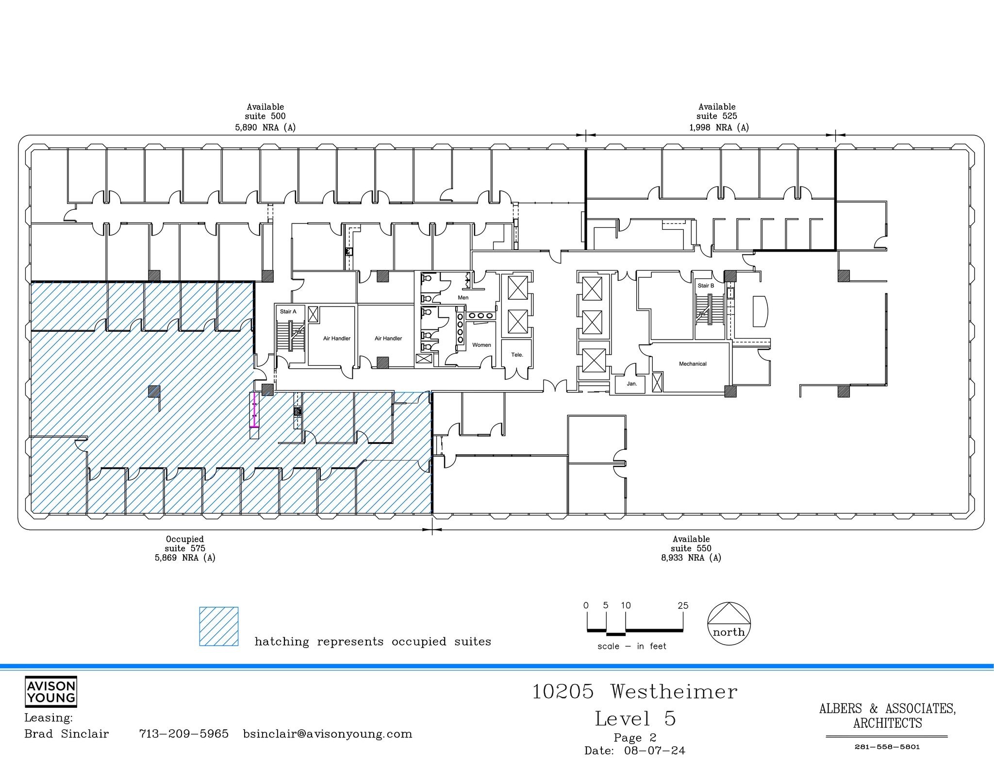 10205 Westheimer Rd, Houston, TX for lease Site Plan- Image 1 of 2