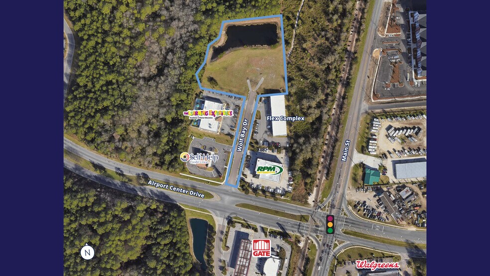 0 Wolf Bay Drive, Jacksonville, FL for sale - Aerial - Image 2 of 3