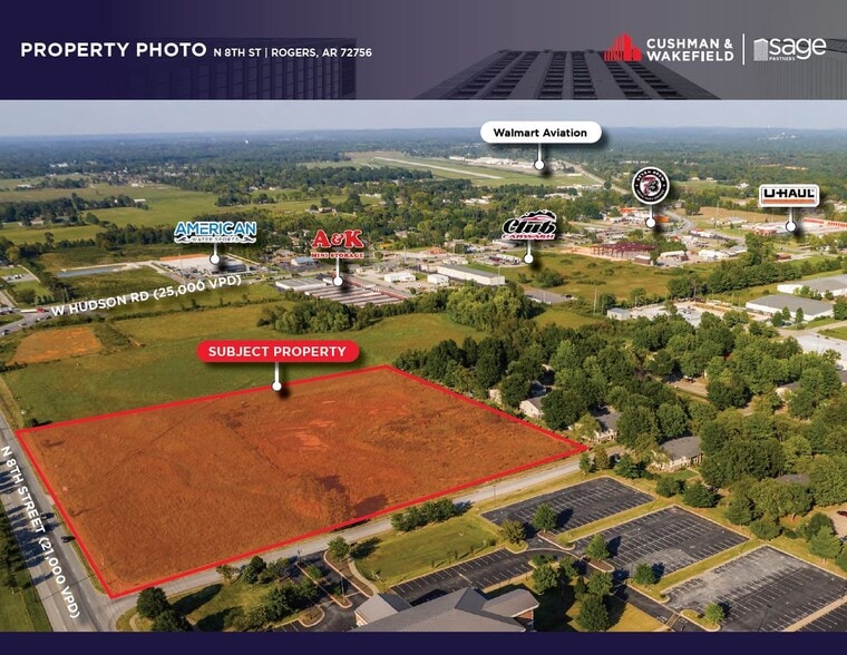 N 8th Street, Rogers, AR for sale - Building Photo - Image 2 of 4