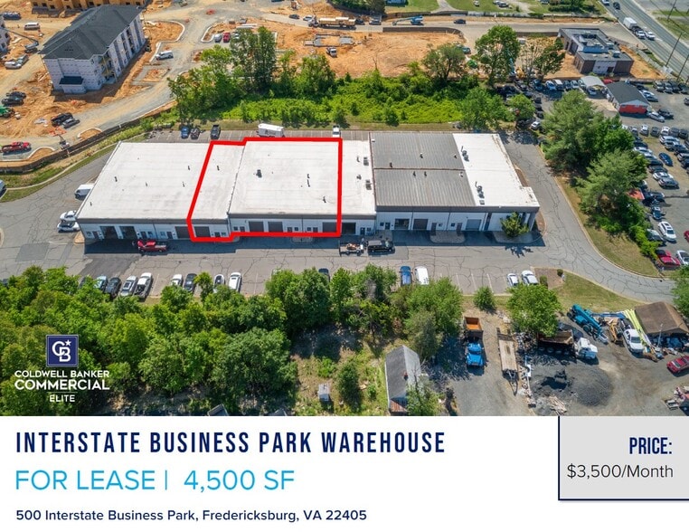 500 Interstate Business Park, Fredericksburg, VA for lease - Building Photo - Image 1 of 2