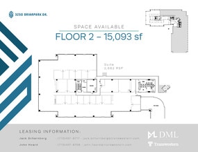 3250 Briarpark Dr, Houston, TX à louer Plan d’étage- Image 1 de 1