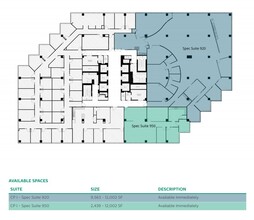 2111 Wilson Blvd, Arlington, VA à louer Plan d  tage- Image 1 de 1