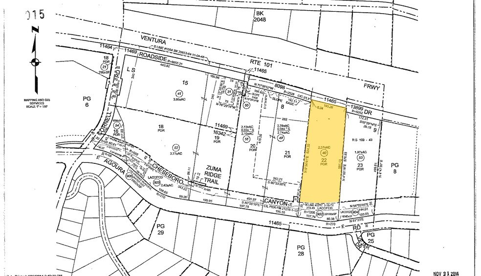 28720 Roadside Dr, Agoura Hills, CA à louer - Plan cadastral - Image 2 de 22