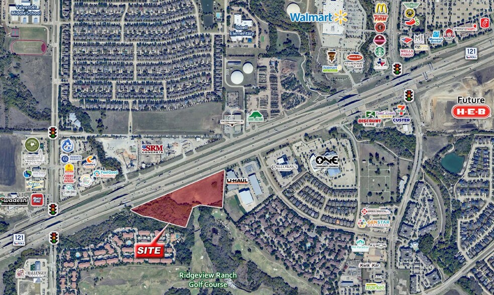 SWQ of SH-121 & Kathryn Ln, Plano, TX à vendre - Photo du bâtiment - Image 2 de 2
