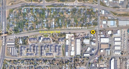 5695 Lamar St, Arvada, CO - Aerial  map view