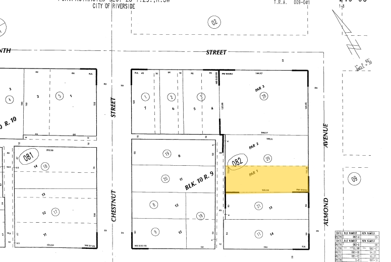 4049 Almond St, Riverside, CA à vendre - Plan cadastral - Image 2 de 32