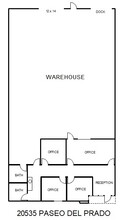 20515-20545 Paseo Del Prado, Walnut, CA for lease Floor Plan- Image 1 of 1