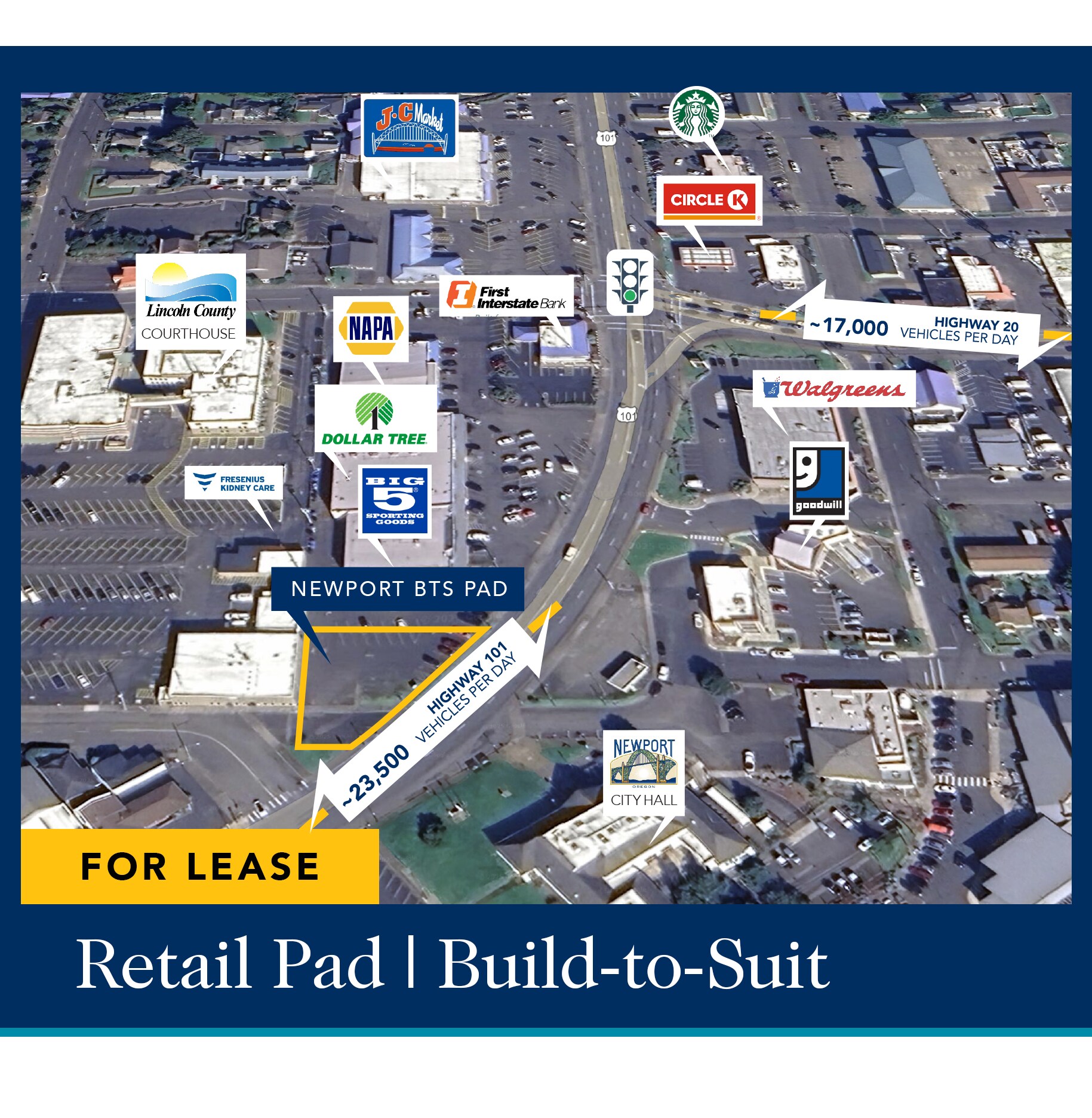 HWY 101 & HWY 20, Newport, OR à louer Photo du bâtiment- Image 1 de 4