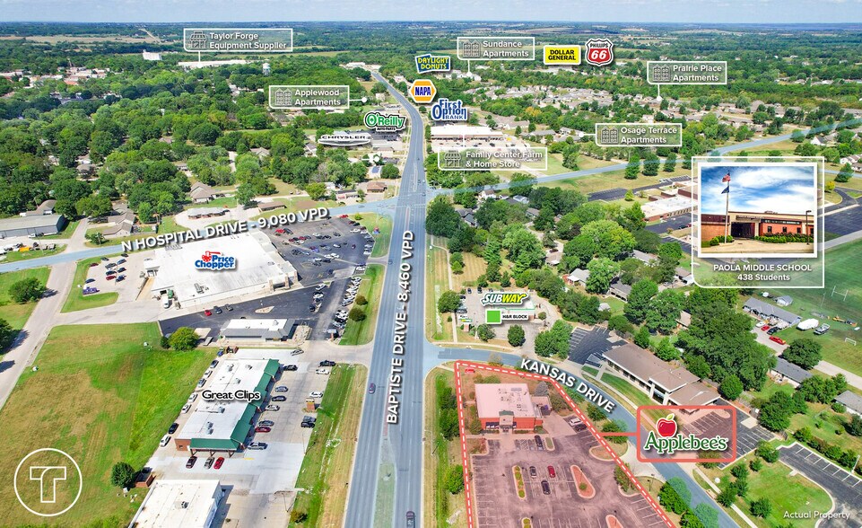 1301 Kansas Dr, Paola, KS à louer - Photo du bâtiment - Image 3 de 6