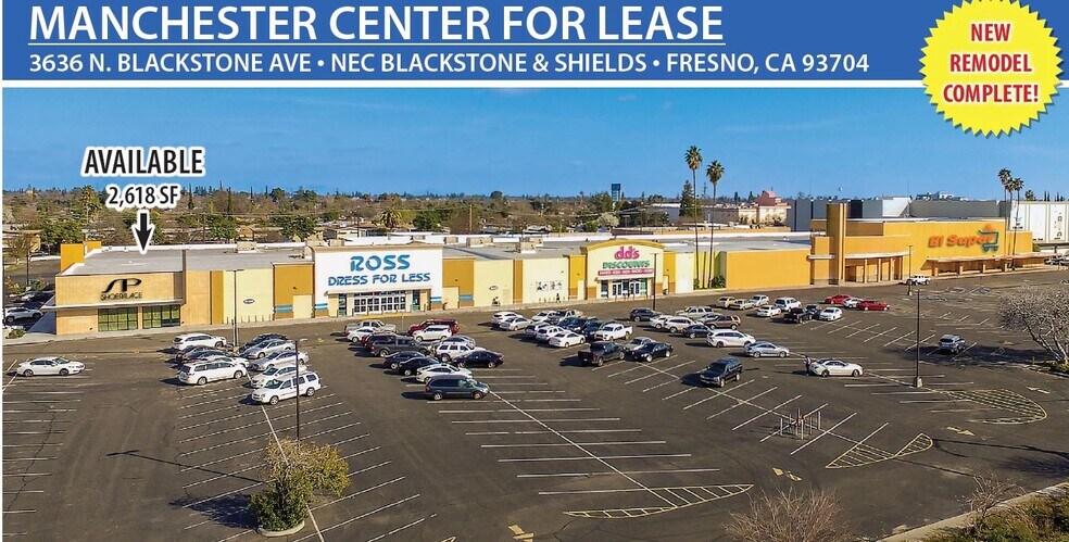 3636 N Blackstone Ave, Fresno, CA à louer - Photo du bâtiment - Image 1 de 4