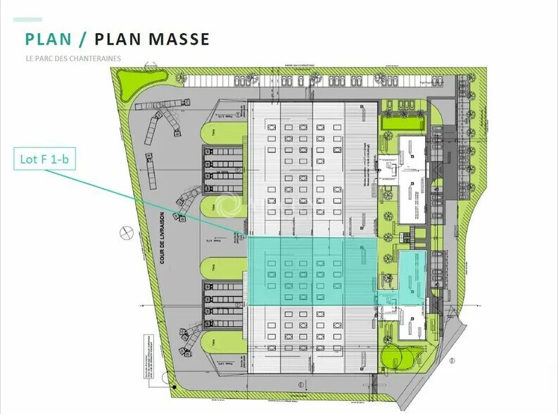 Flex dans Gennevilliers à louer - Plan de site - Image 3 de 6