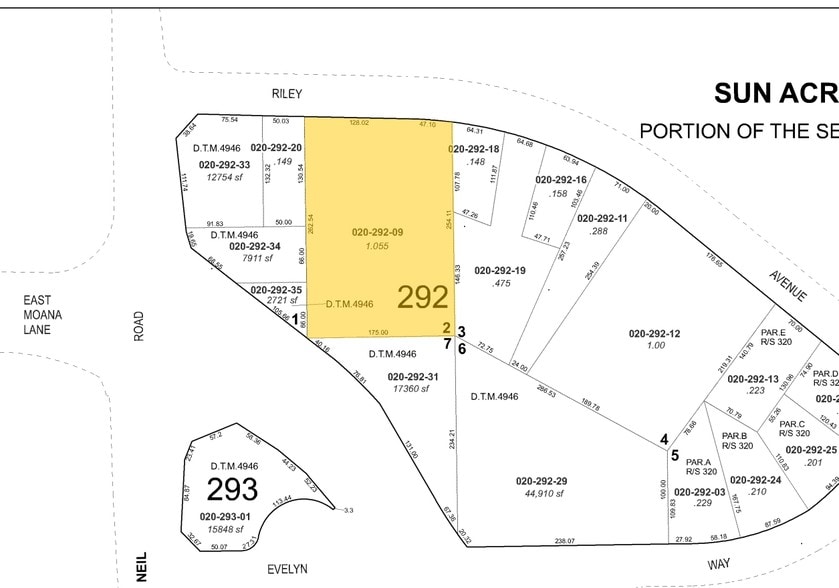 1380 Riley Ave, Reno, NV for sale - Plat Map - Image 2 of 3