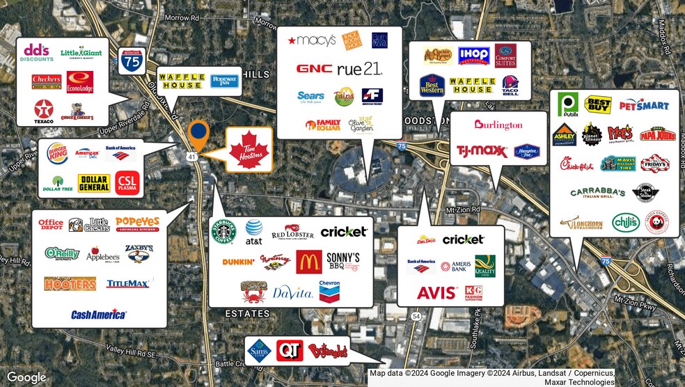 6510 Tara Blvd, Jonesboro, GA à vendre - Photo du bâtiment - Image 3 de 3