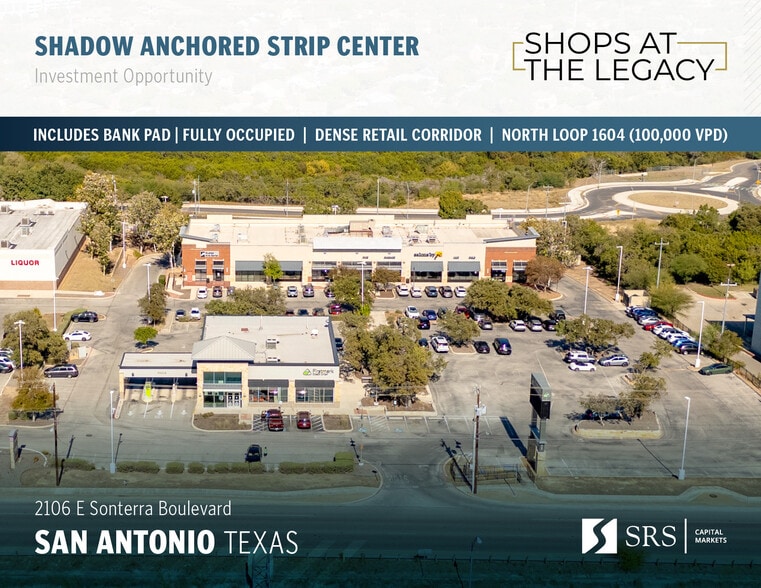 2106 E Sonterra Blvd, San Antonio, TX for sale - Building Photo - Image 1 of 8