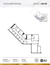 7700 Old Georgetown Rd, Bethesda, MD for lease Floor Plan- Image 1 of 2