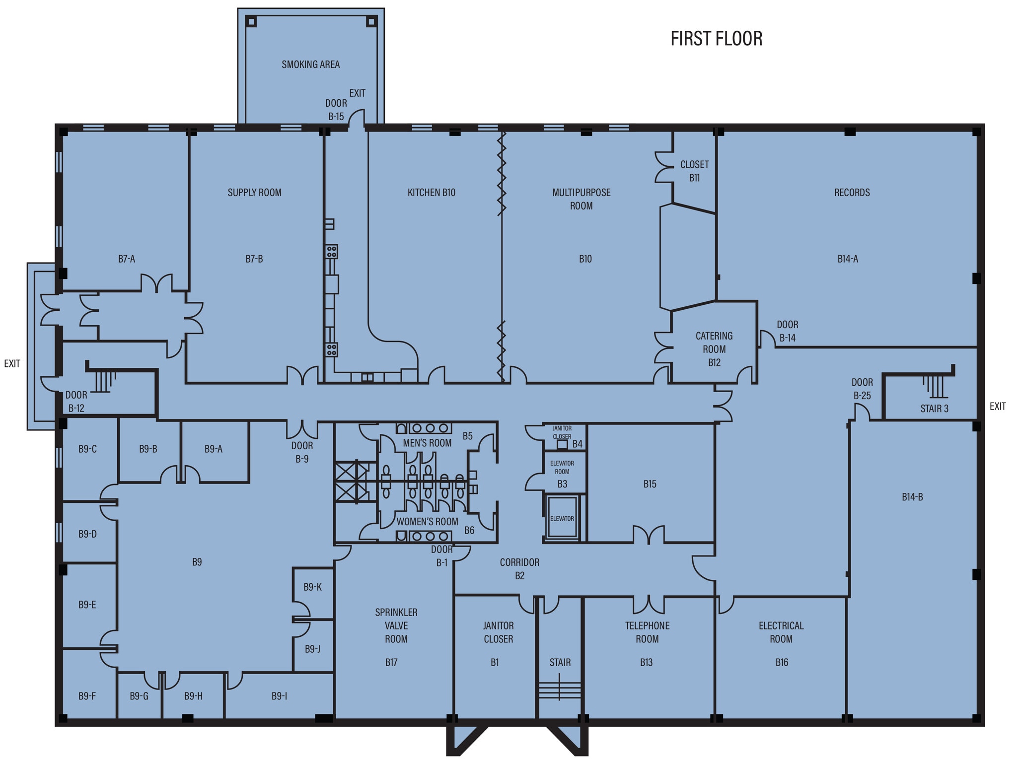 1201 Fulling Mill Rd, Middletown, PA for lease Typical Floor Plan- Image 1 of 8