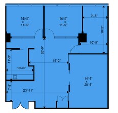 25 York St, Toronto, ON à louer Plan d’étage- Image 1 de 1