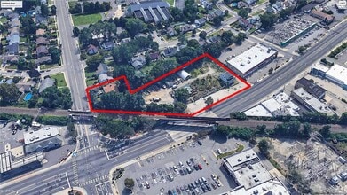 42 Hempstead Tpke, Farmingdale, NY - Aerial map view