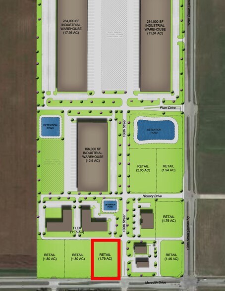12905 Meredith Drive, Urbandale, IA à vendre - Plan de site - Image 2 de 2