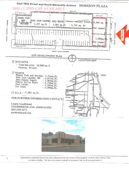 2600-2660 E 79th St, Chicago, IL for lease - Floor Plan - Image 3 of 4