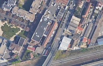 La Courneuve - AÉRIEN Vue de la carte