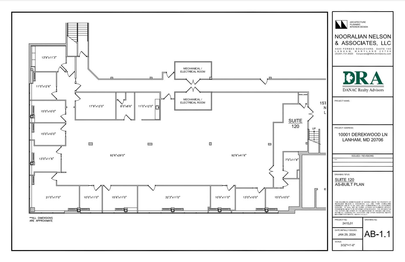 10001 Derekwood Ln, Lanham, MD 20706 - Unité 120 - - Plan d’étage - Image 1 of 1