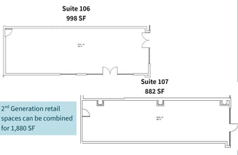 4123 Cedar Springs Rd, Dallas, TX à louer Plan d’étage- Image 2 de 2