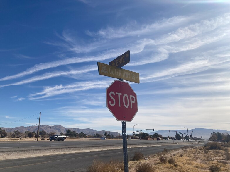 Outer Hwy 18 S & Erie Rd, Apple Valley, CA for sale - Building Photo - Image 2 of 4