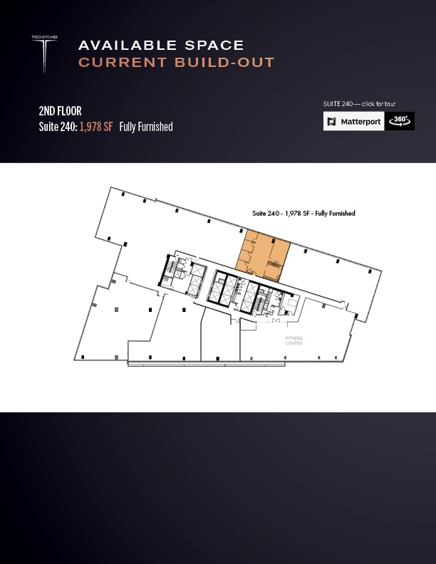 7900 Tysons One Pl, Tysons, VA à louer Plan d’étage- Image 1 de 1